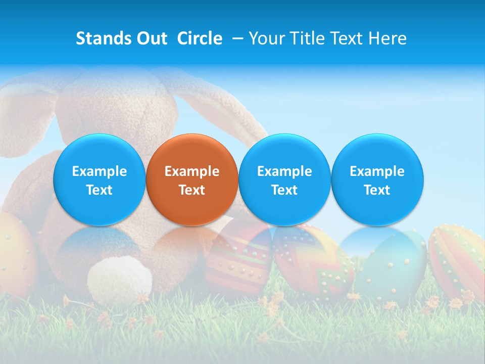 Isolated Variation Easter PowerPoint Template