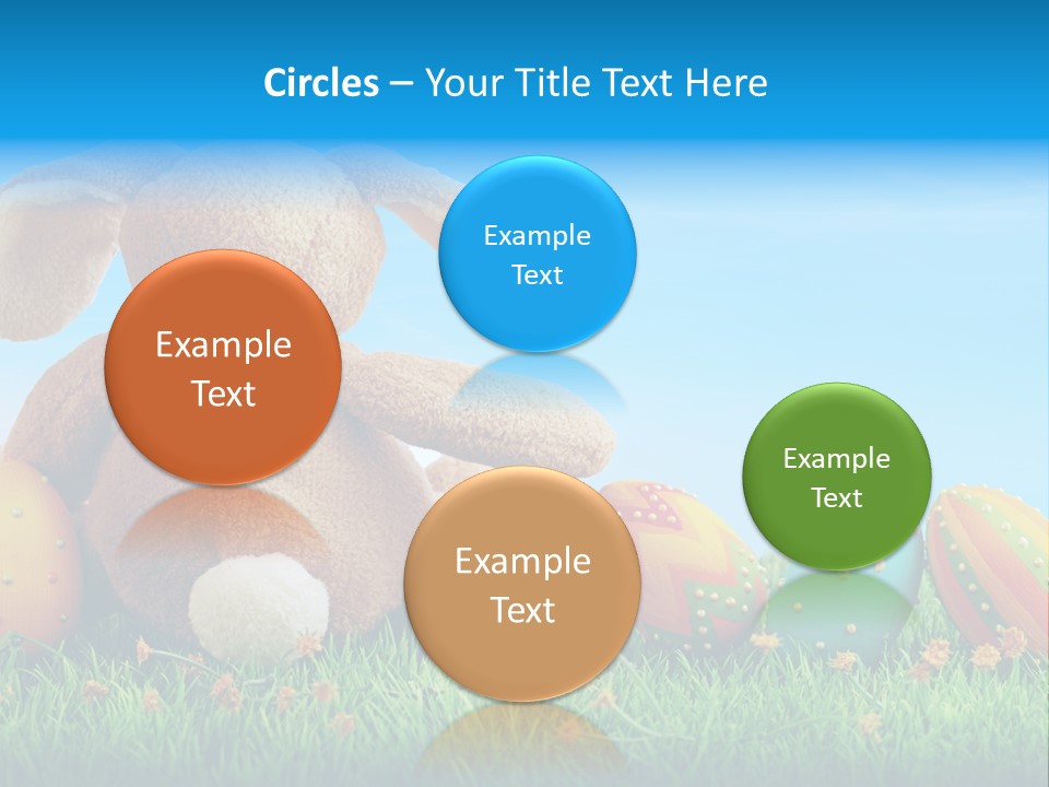 Isolated Variation Easter PowerPoint Template
