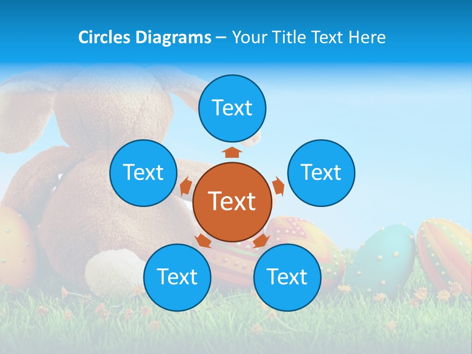Isolated Variation Easter PowerPoint Template