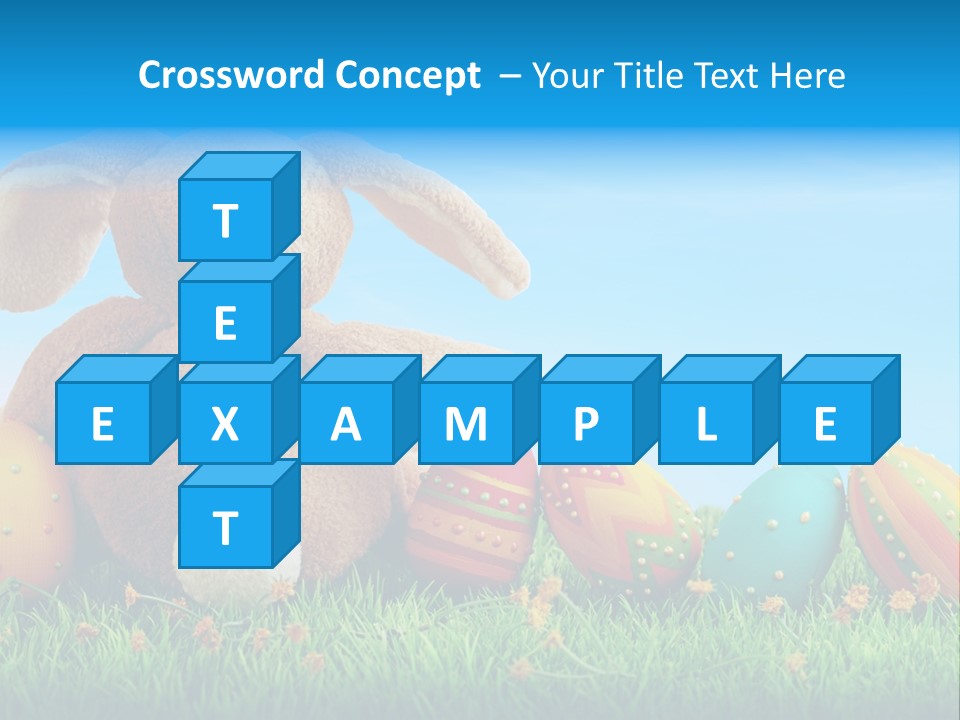 Isolated Variation Easter PowerPoint Template