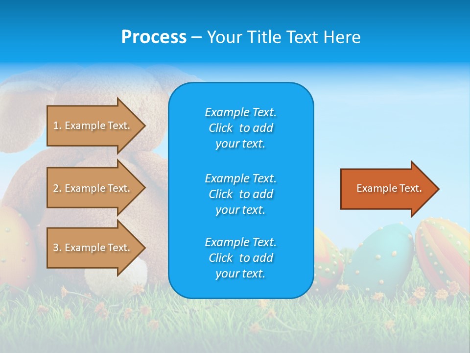 Isolated Variation Easter PowerPoint Template