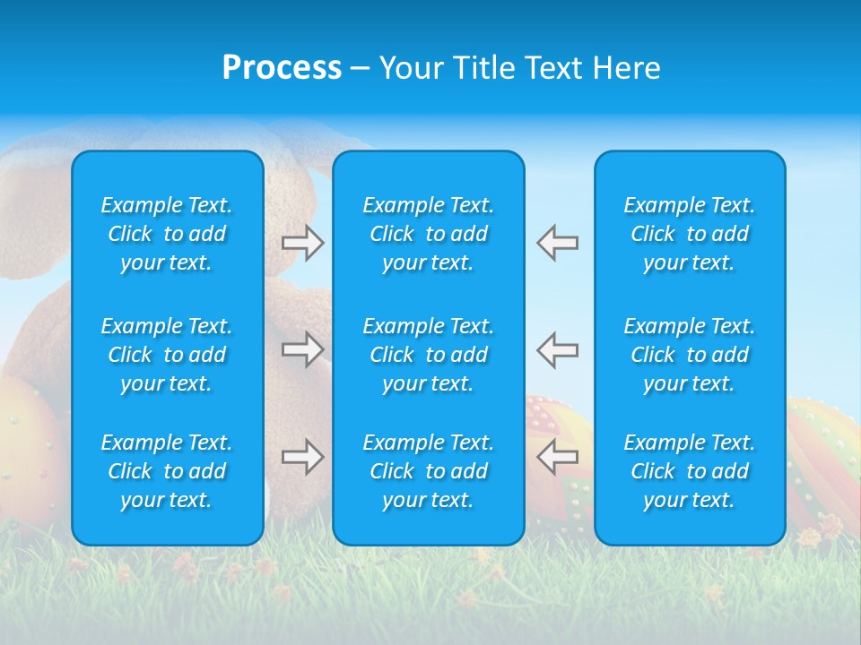Isolated Variation Easter PowerPoint Template