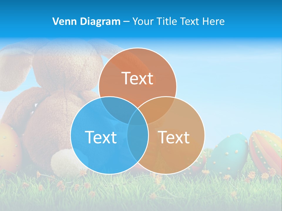 Isolated Variation Easter PowerPoint Template