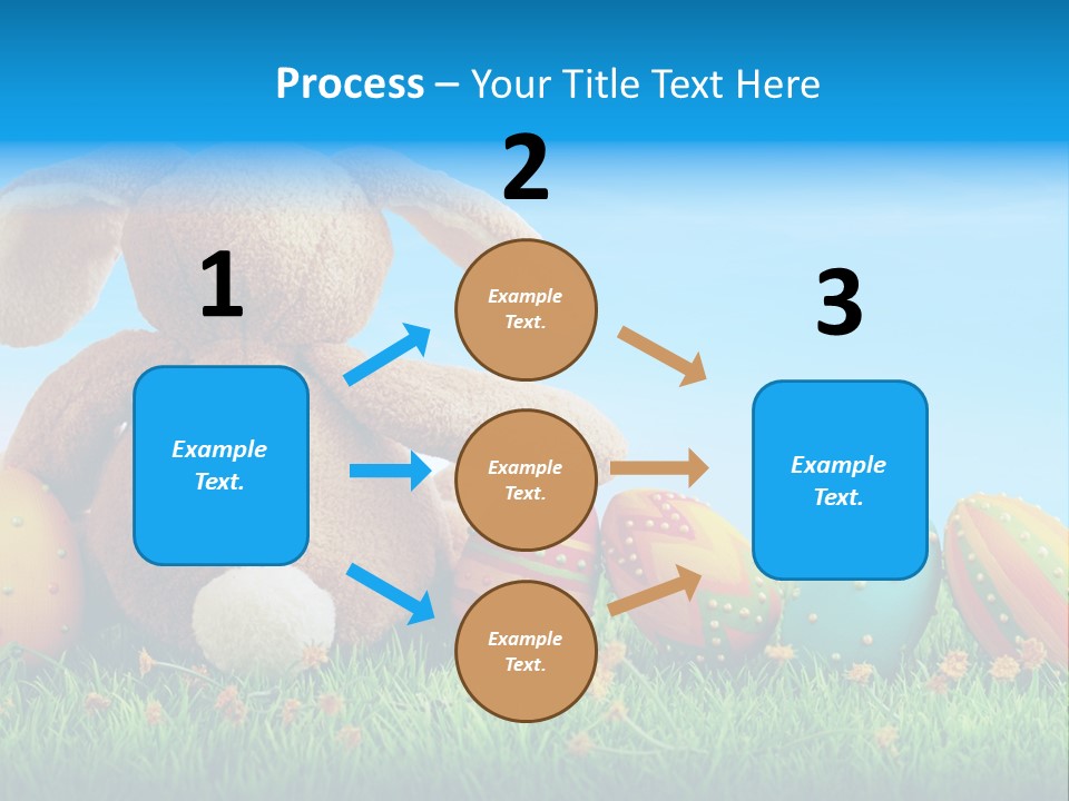 Isolated Variation Easter PowerPoint Template