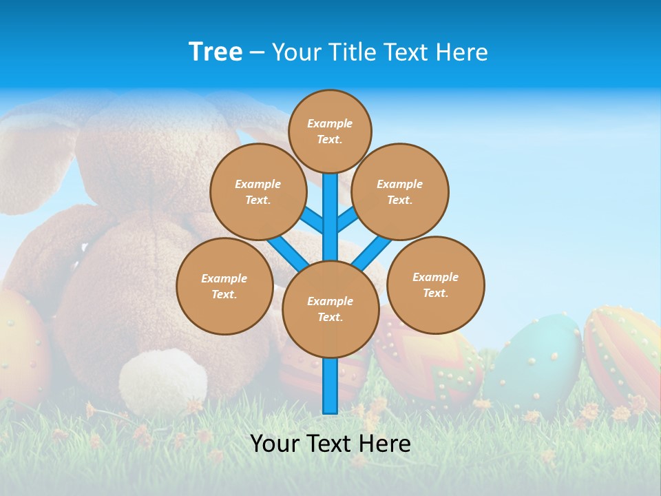 Isolated Variation Easter PowerPoint Template