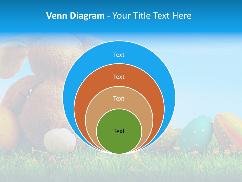 Isolated Variation Easter PowerPoint Template