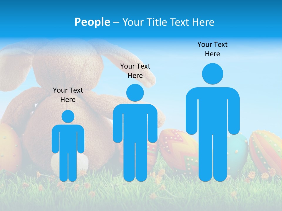 Isolated Variation Easter PowerPoint Template