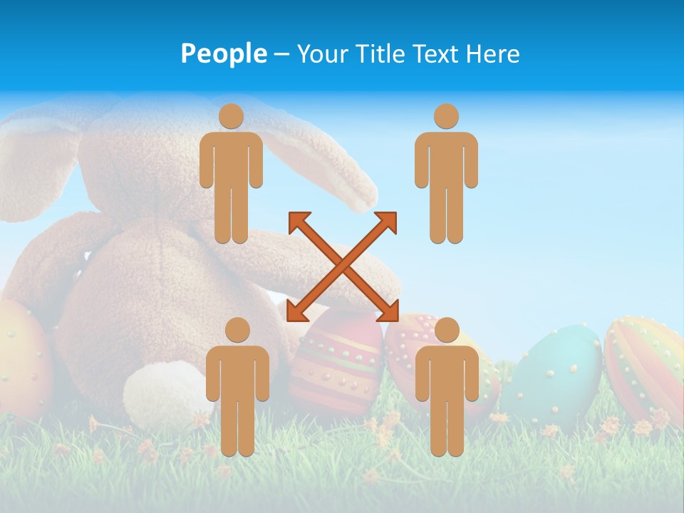 Isolated Variation Easter PowerPoint Template