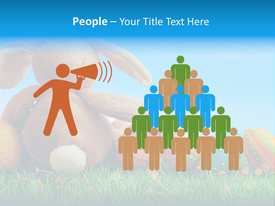 Isolated Variation Easter PowerPoint Template