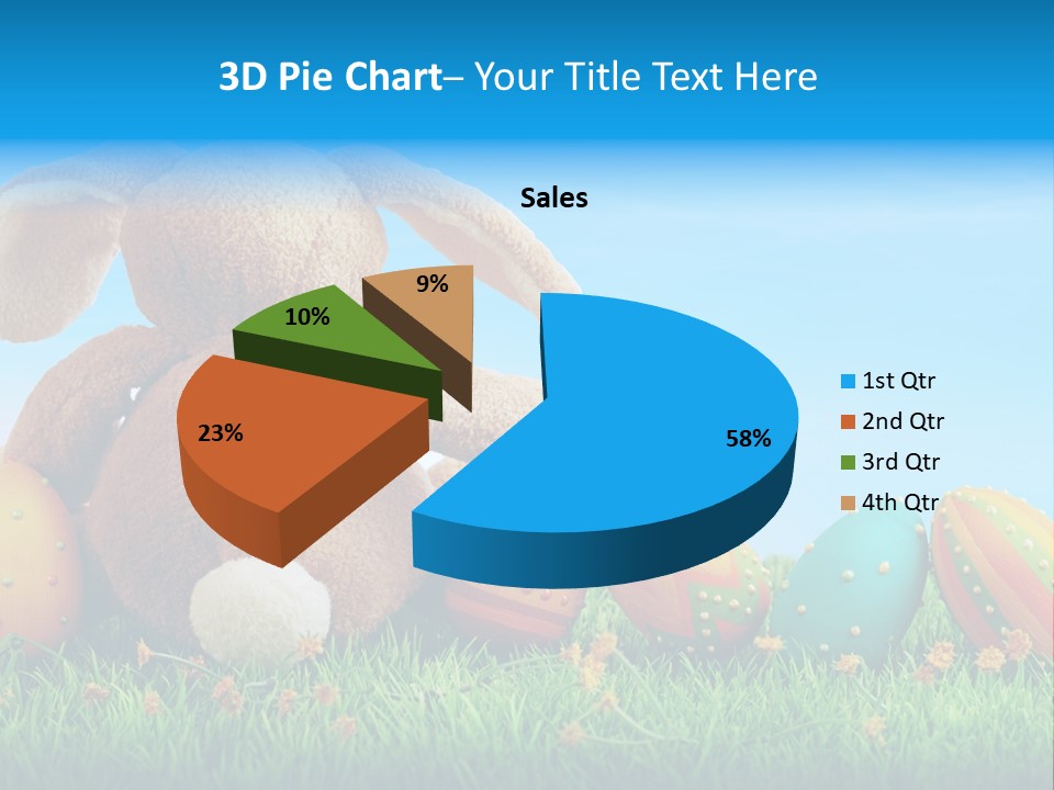 Isolated Variation Easter PowerPoint Template