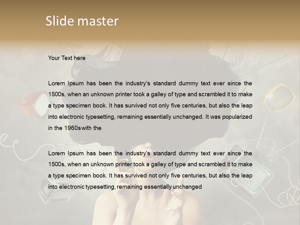 Teamwork Office Conference PowerPoint Template