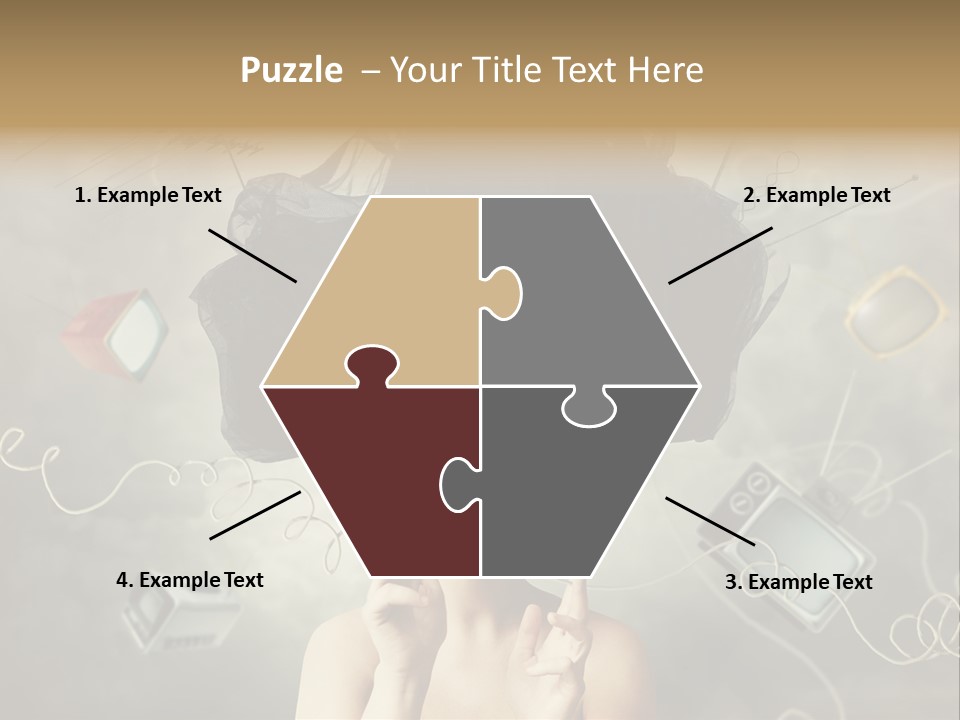 Teamwork Office Conference PowerPoint Template