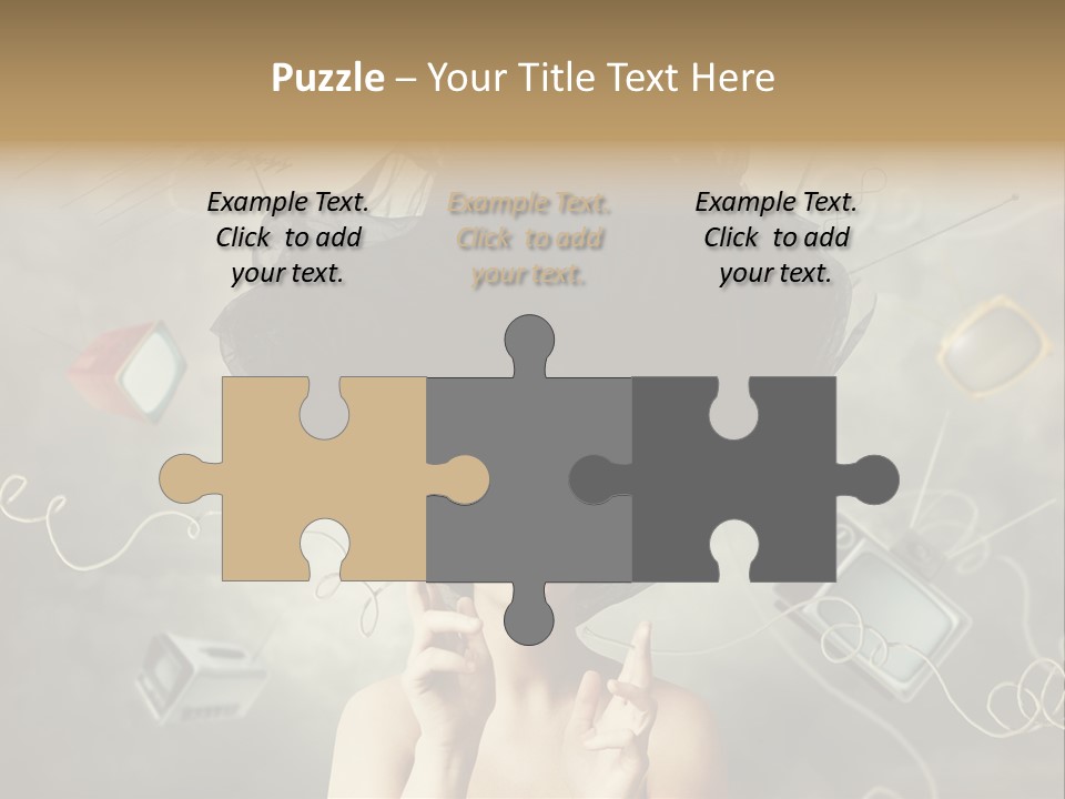 Teamwork Office Conference PowerPoint Template