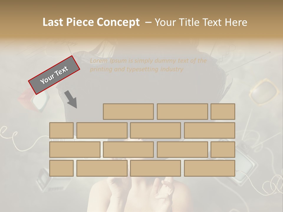 Teamwork Office Conference PowerPoint Template