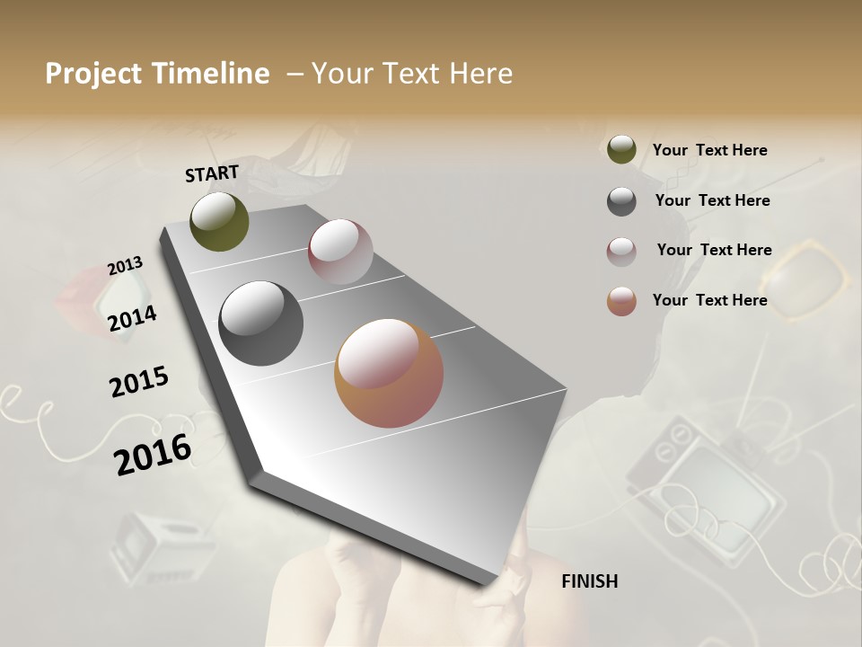 Teamwork Office Conference PowerPoint Template