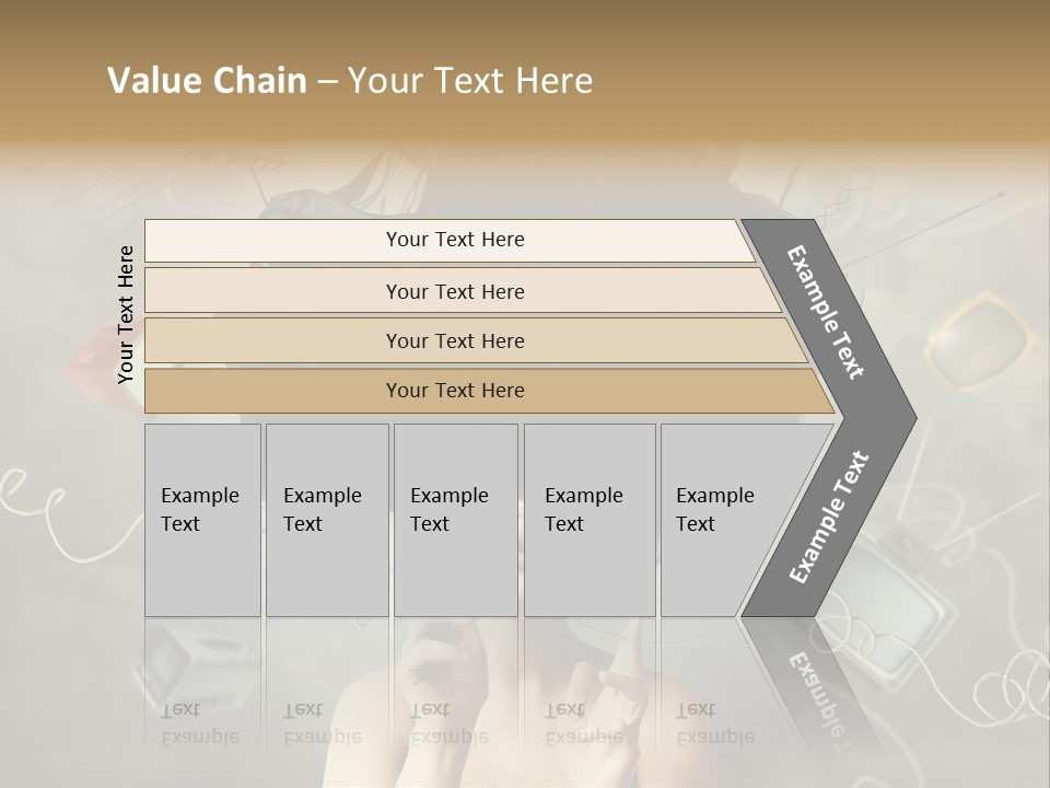 Teamwork Office Conference PowerPoint Template