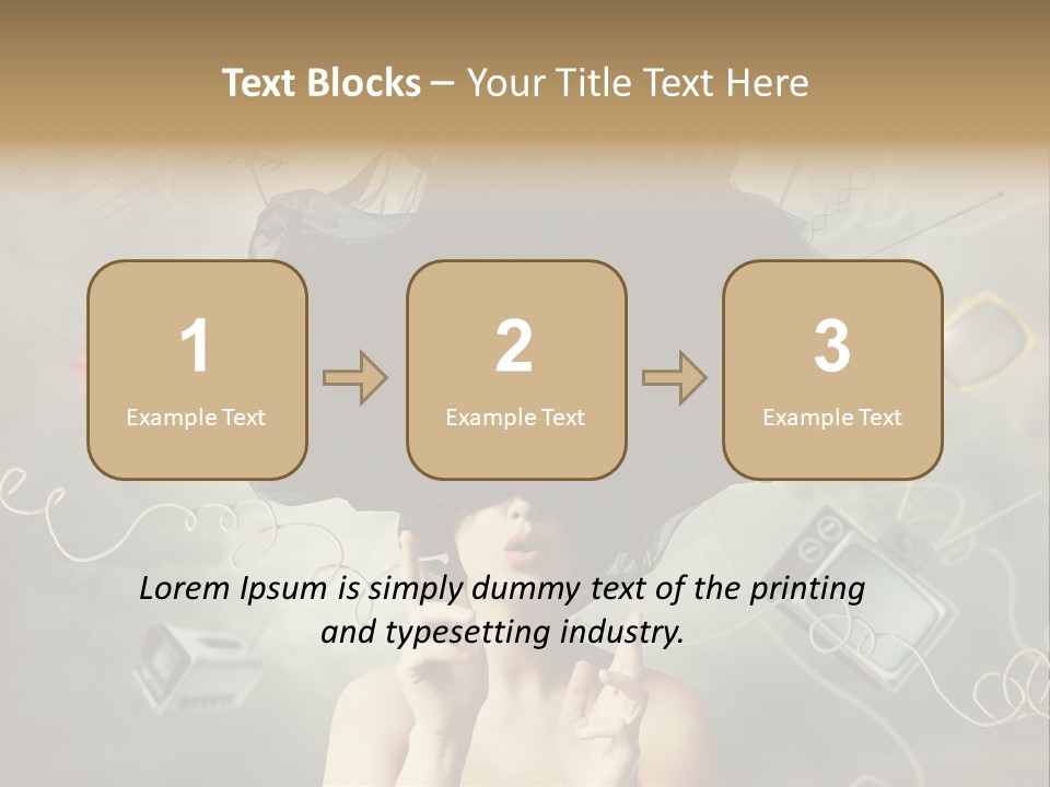 Teamwork Office Conference PowerPoint Template