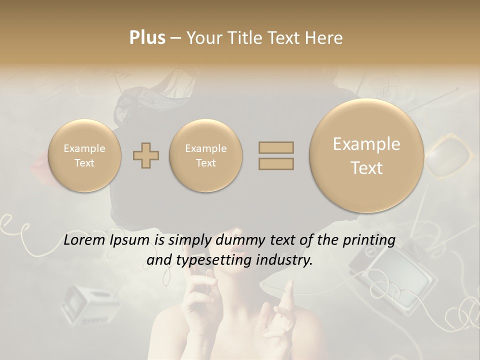 Teamwork Office Conference PowerPoint Template