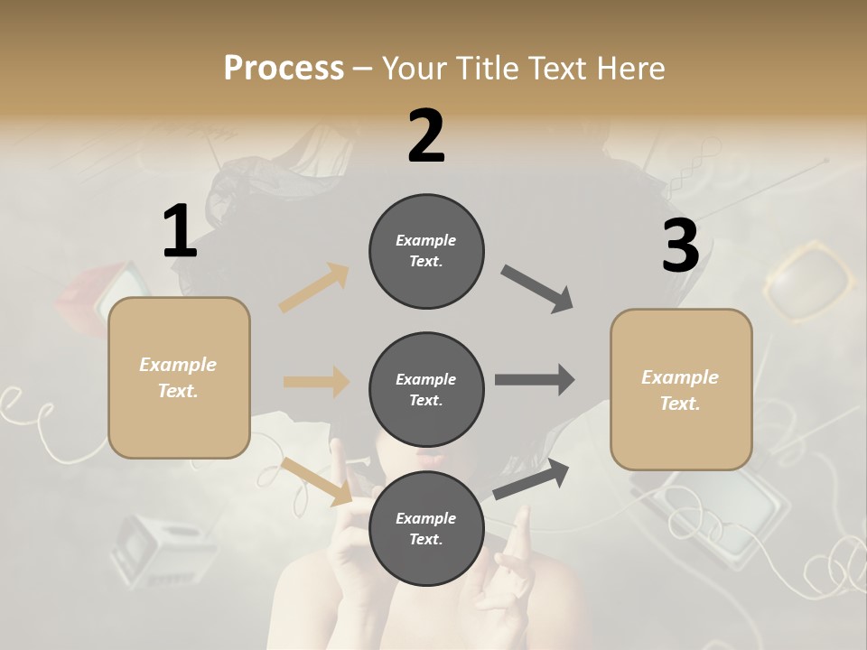 Teamwork Office Conference PowerPoint Template