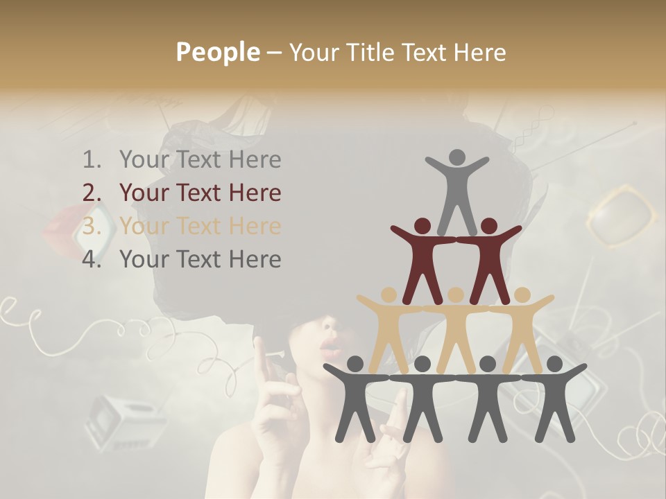 Teamwork Office Conference PowerPoint Template