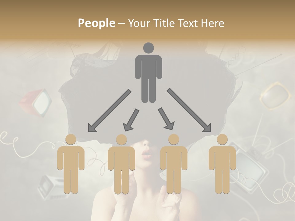 Teamwork Office Conference PowerPoint Template