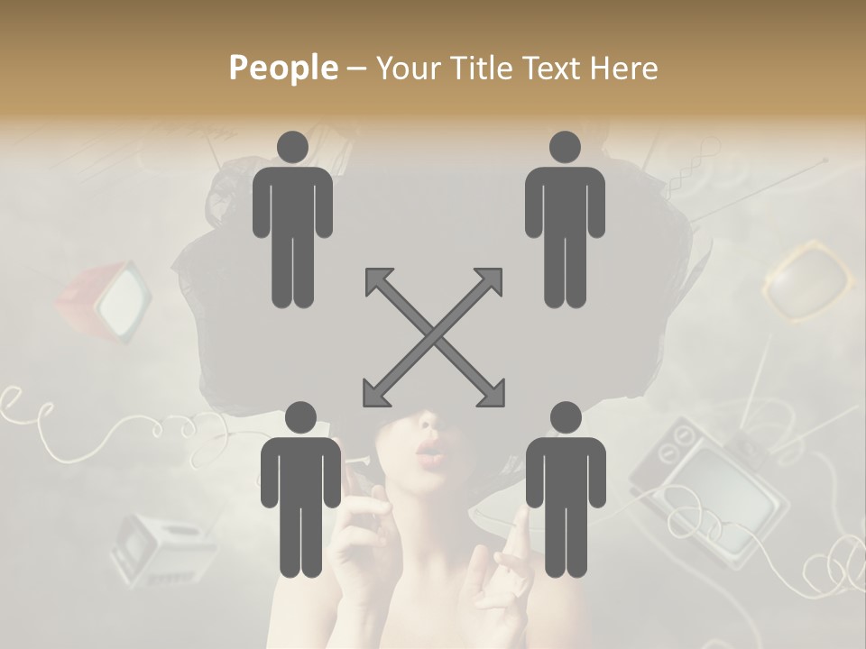 Teamwork Office Conference PowerPoint Template