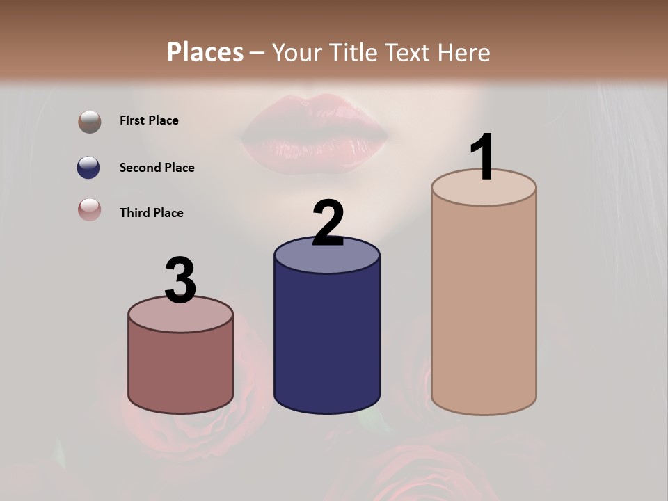 Lipstick Gothic Vamp PowerPoint Template