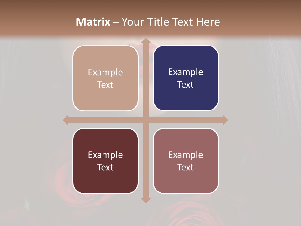Lipstick Gothic Vamp PowerPoint Template