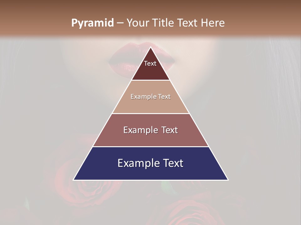 Lipstick Gothic Vamp PowerPoint Template
