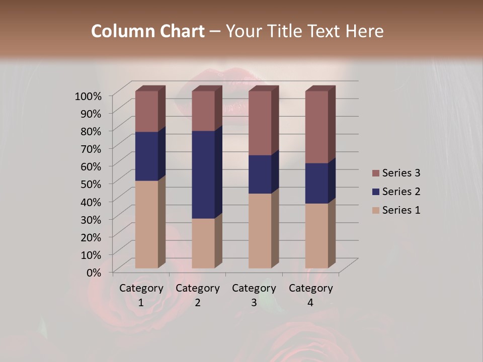 Lipstick Gothic Vamp PowerPoint Template