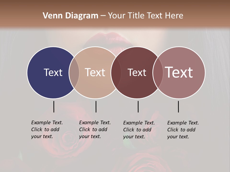 Lipstick Gothic Vamp PowerPoint Template