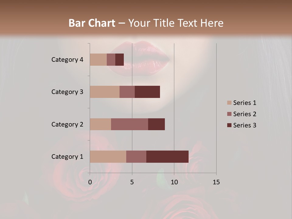 Lipstick Gothic Vamp PowerPoint Template