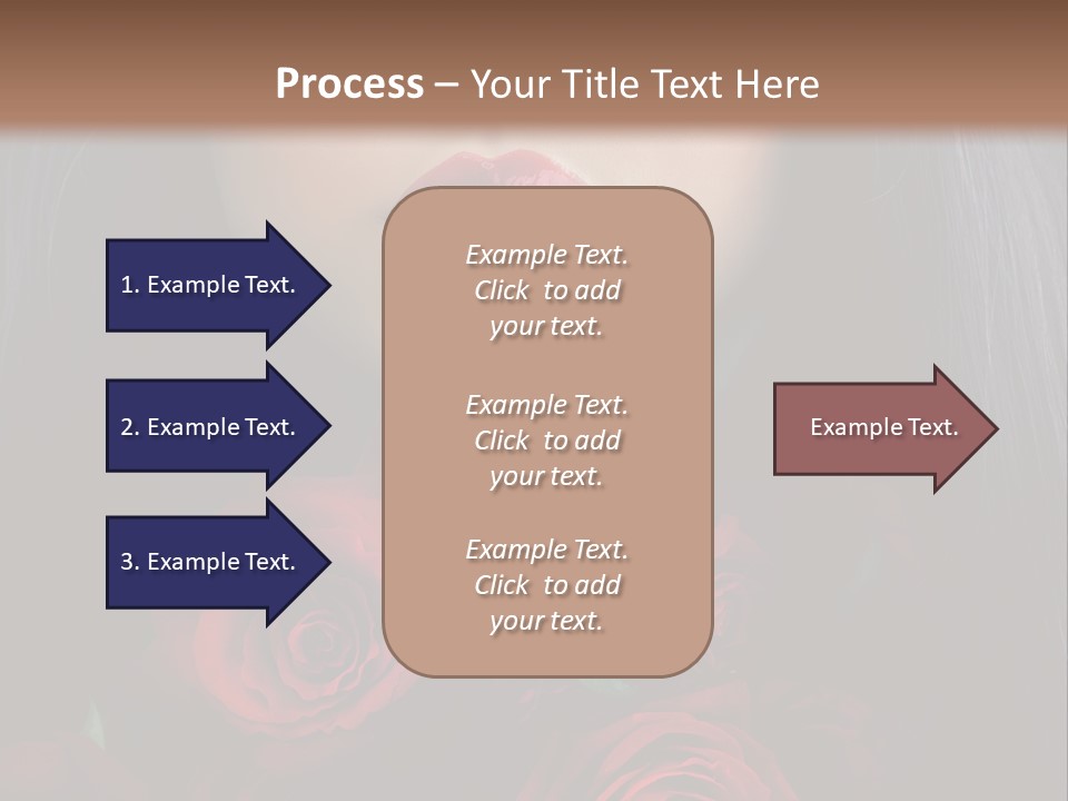 Lipstick Gothic Vamp PowerPoint Template
