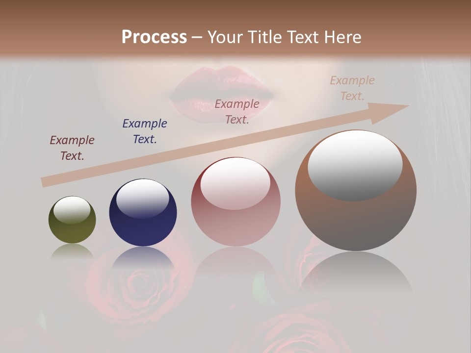 Lipstick Gothic Vamp PowerPoint Template