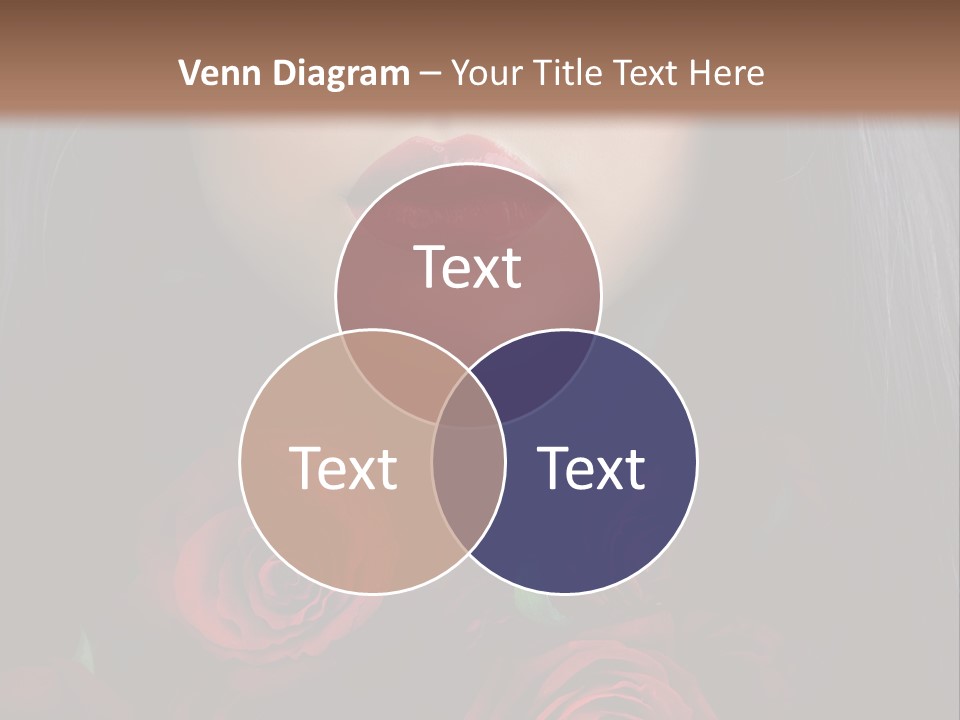 Lipstick Gothic Vamp PowerPoint Template