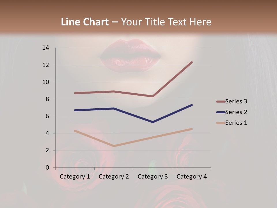 Lipstick Gothic Vamp PowerPoint Template
