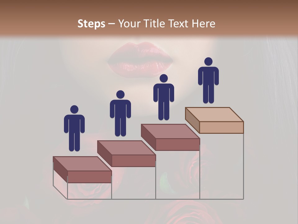 Lipstick Gothic Vamp PowerPoint Template