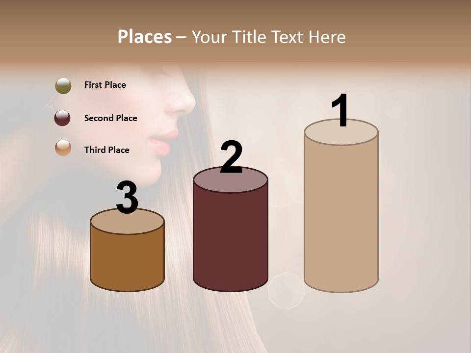 Glamour Woman Girl PowerPoint Template