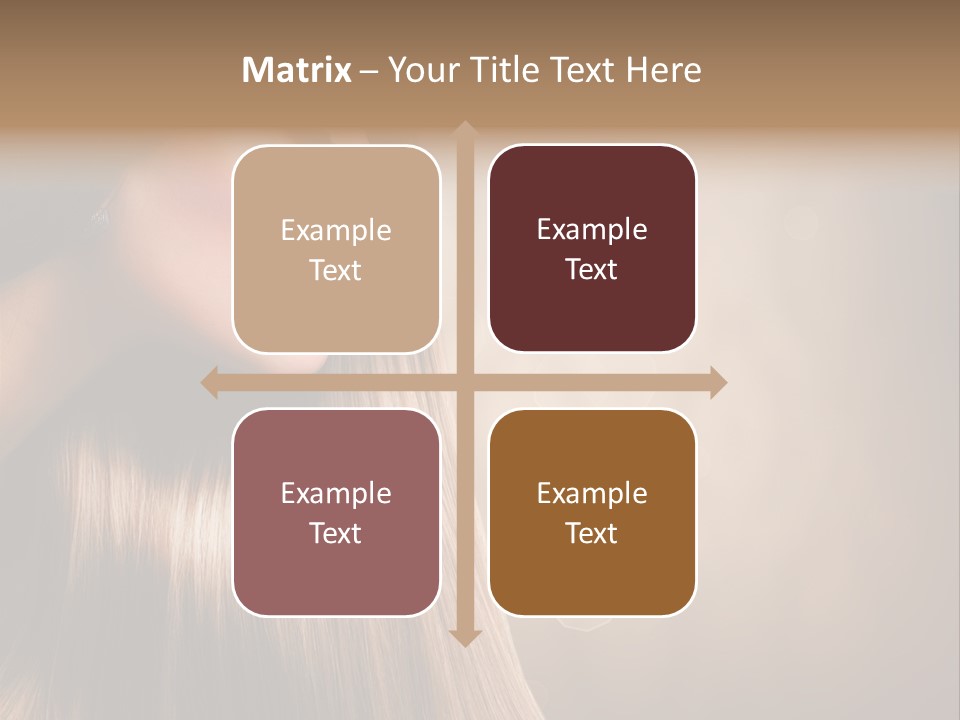 Glamour Woman Girl PowerPoint Template