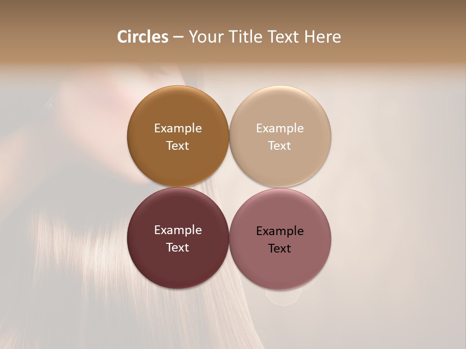 Glamour Woman Girl PowerPoint Template