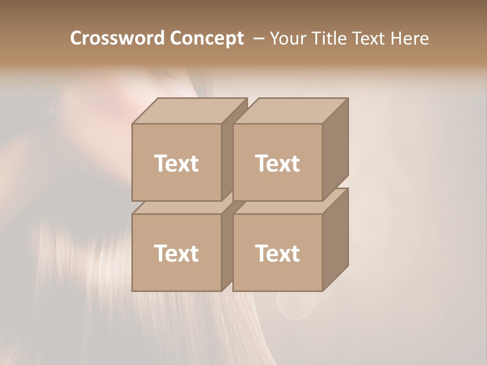 Glamour Woman Girl PowerPoint Template