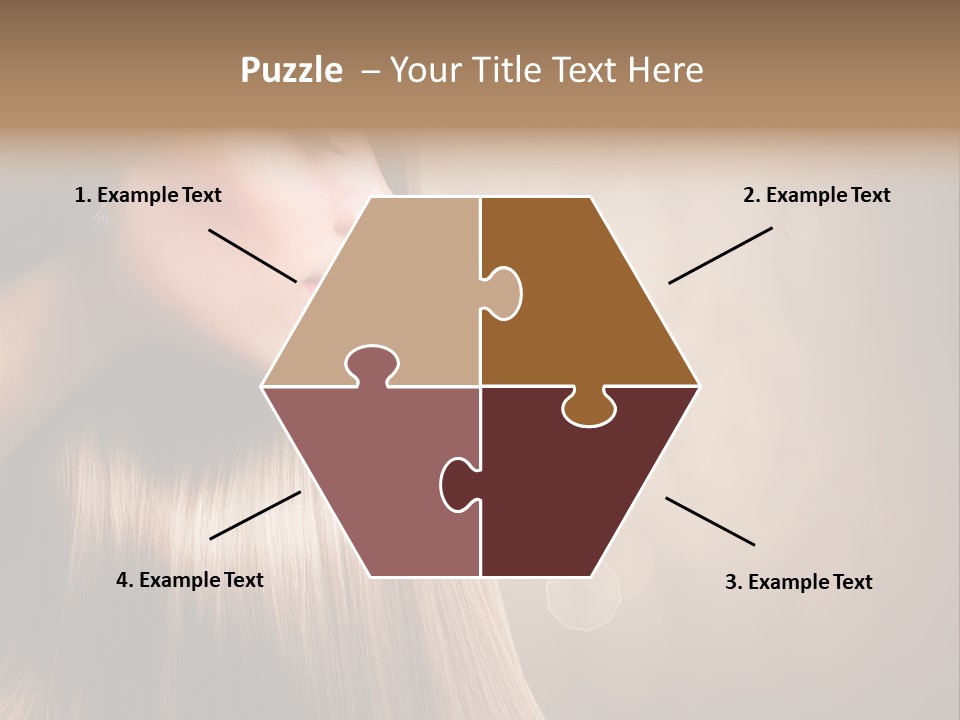 Glamour Woman Girl PowerPoint Template