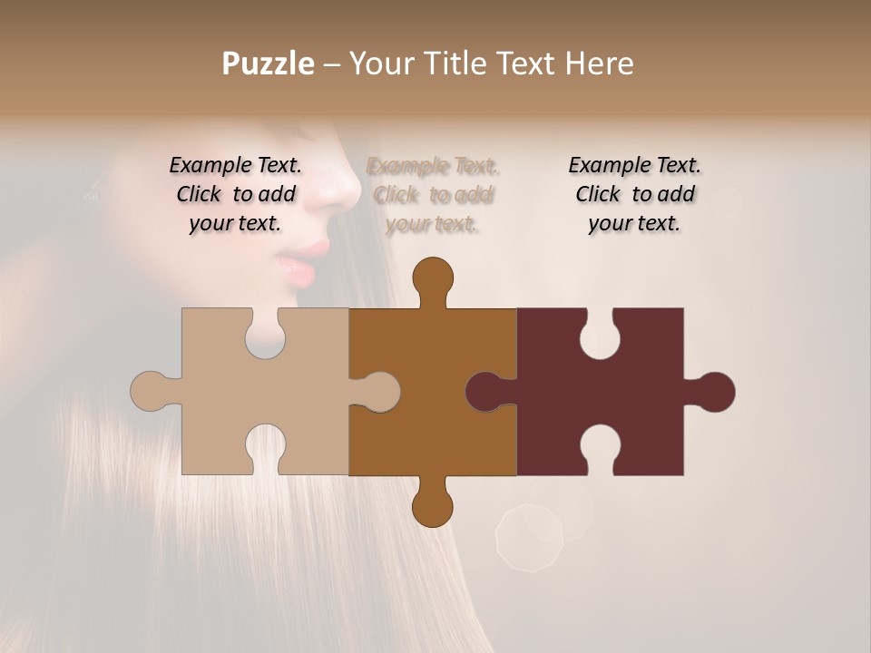 Glamour Woman Girl PowerPoint Template