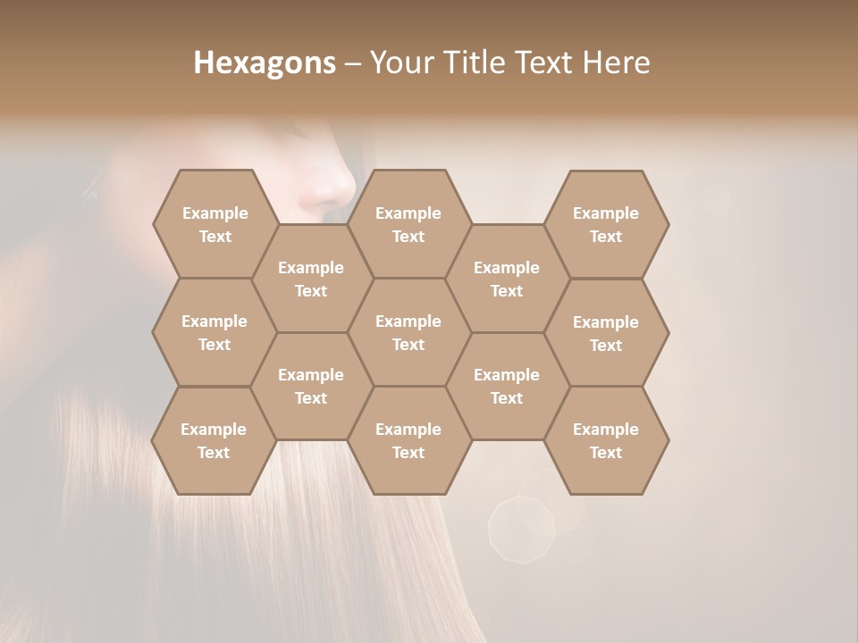 Glamour Woman Girl PowerPoint Template