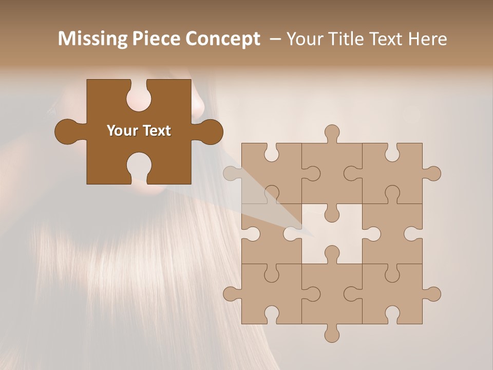 Glamour Woman Girl PowerPoint Template