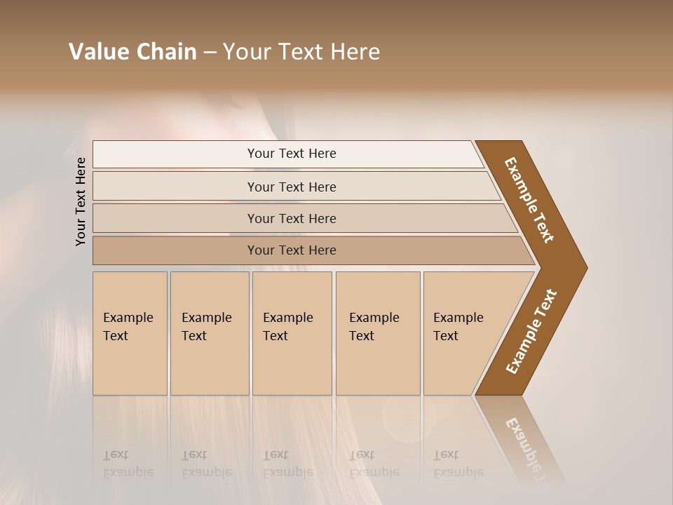 Glamour Woman Girl PowerPoint Template