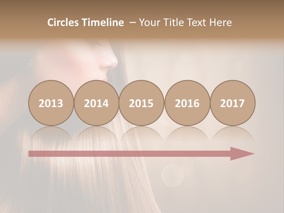 Glamour Woman Girl PowerPoint Template