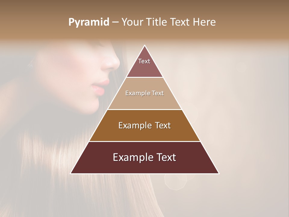 Glamour Woman Girl PowerPoint Template