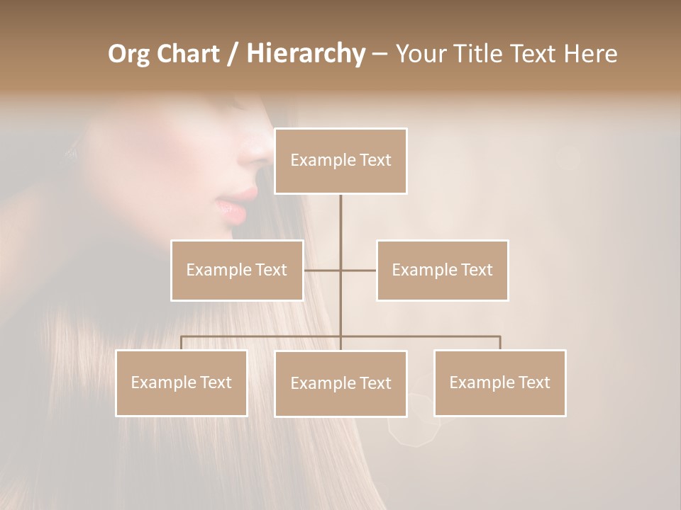 Glamour Woman Girl PowerPoint Template