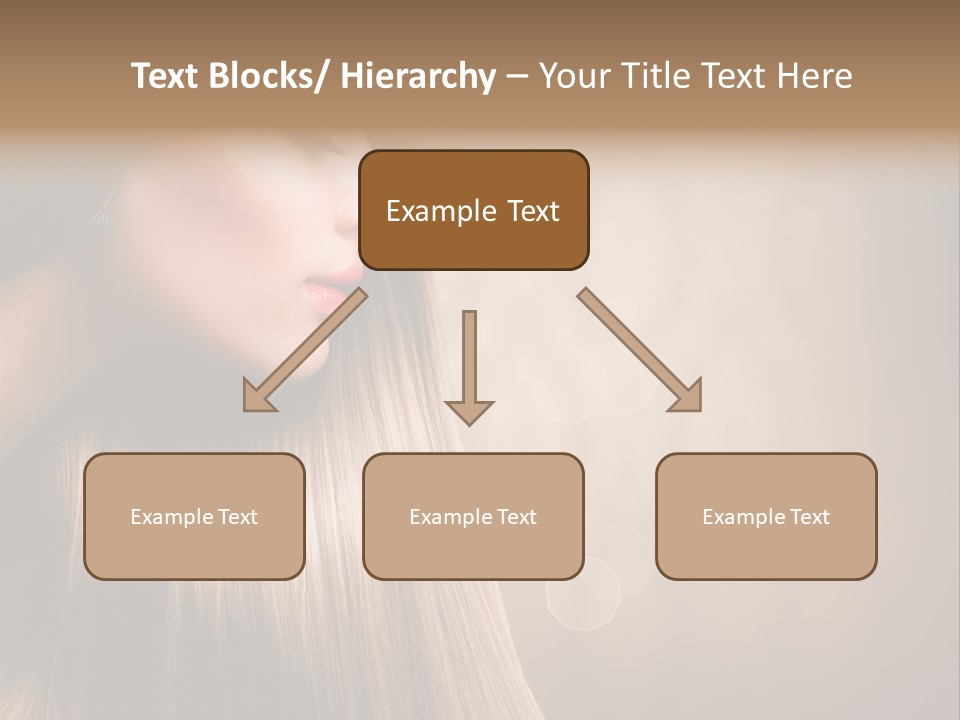 Glamour Woman Girl PowerPoint Template